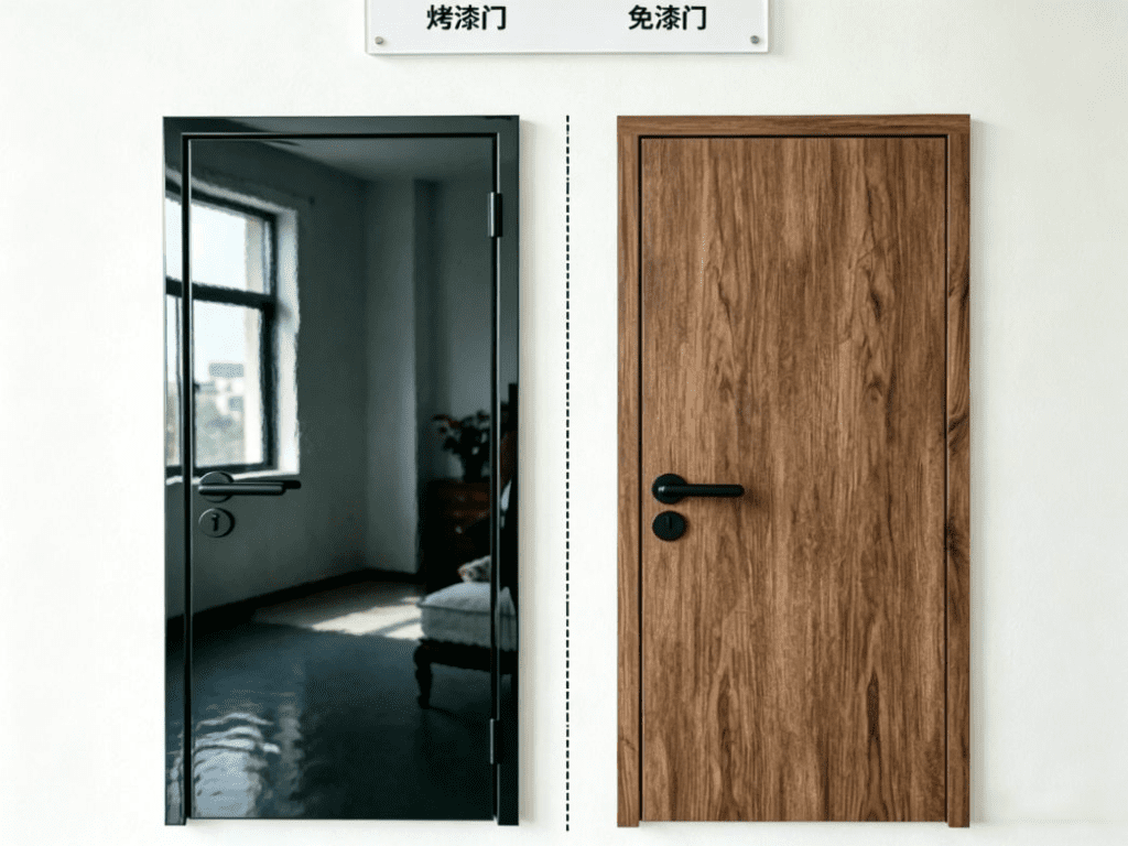 Complete Guide to Wooden Door Selection: A Comparison of Painted Doors and Unpainted Doors